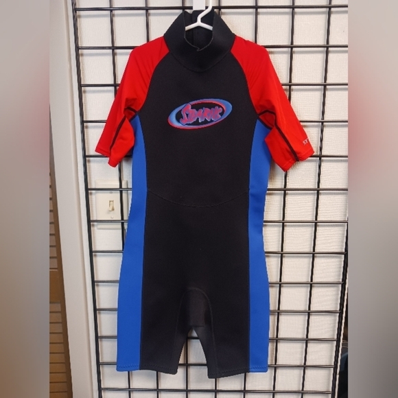 Stearns Youth Neoprene Bodysuit Diving Swimming Shorty Wetsuit Sz 04 Large - Picture 1 of 5